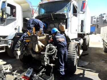 Mantenimiento de maquinaria y vehículos