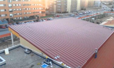 Colocación de materiales de cubrición