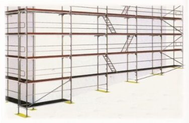 Montaje de estructuras tubulares
