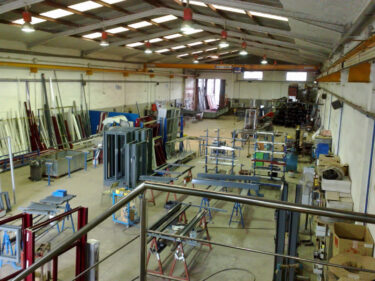 Trabajos de carpintería metálica